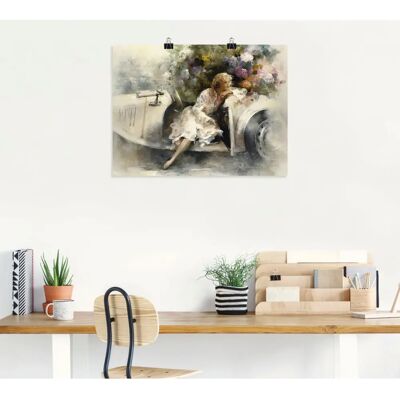 ARTLAND Tagträumer Wandbild - Leinwand, Poster, Vinyl - Deutschland ARTLAND Tagträumer Wandbild - Leinwand, Poster, Vinyl - Deutschland