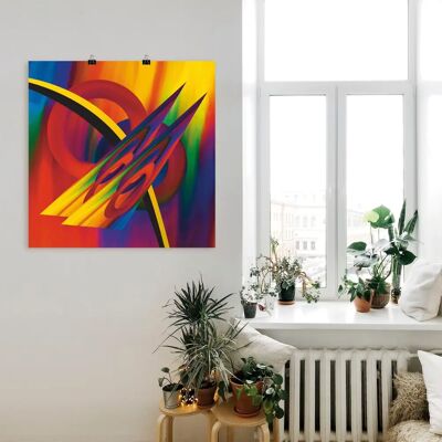 ARTLAND - Modern Bunt - 40x40 cm - Multicolor - Wall art ARTLAND - Modern Bunt - 40x40 cm - Multicolor - Wall art