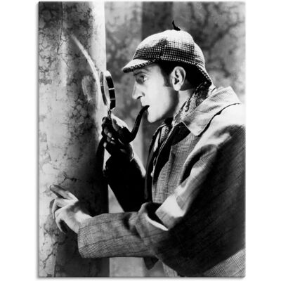 ARTLAND Sherlock Holmes 1939 Leinwand Wandbild - Filmszene ARTLAND Sherlock Holmes 1939 Leinwand Wandbild - Filmszene