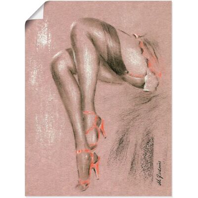 ARTland - Erotisches in High Heels - Schwarz - Wandkunst ARTland - Erotisches in High Heels - Schwarz - Wandkunst
