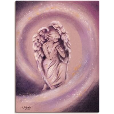 ARTLAND Schutzengel Wandbild - Leinwand, Metall, Poster - Made in Germany ARTLAND Schutzengel Wandbild - Leinwand, Metall, Poster - Made in Germany
