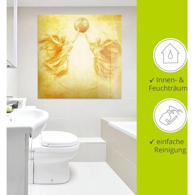 ARTLAND Schutzengel der Erde Glasbild - Glas Wall Art ARTLAND Schutzengel der Erde Glasbild - Glas Wall Art