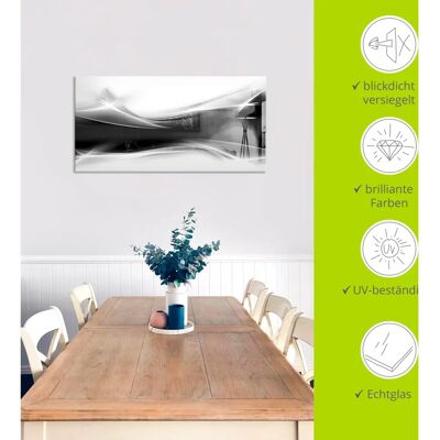 ARTLAND Kreatives Element Glasbild - Wanddekoration ARTLAND Kreatives Element Glasbild - Wanddekoration