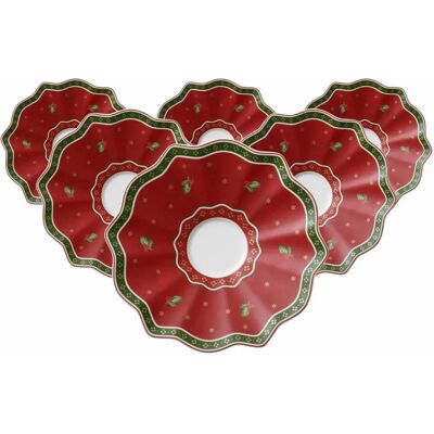 Villeroy & Boch - Toy's Delight - Porcelain - Frilled - Saucer Villeroy & Boch - Toy's Delight - Porcelain - Frilled - Saucer