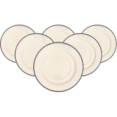Villeroy & Boch - Design Naif Suppen-Untertasse - 6-teilges Set - Cup & Saucer Villeroy & Boch - Design Naif Suppen-Untertasse - 6-teilges Set - Cup & Saucer