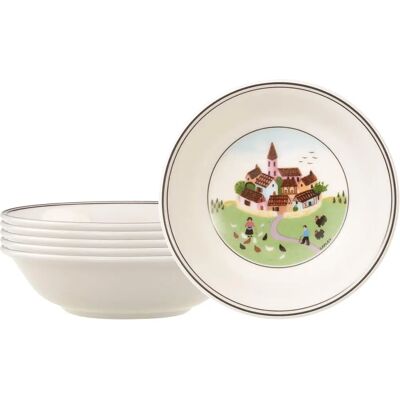 Villeroy & Boch Design Naif Dessertschale - 6 Stück Villeroy & Boch Design Naif Dessertschale - 6 Stück