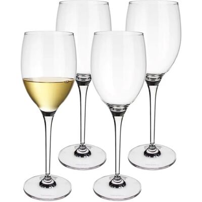 Villeroy & Boch Maxima Verres à Vin Blanc, Ensemble de 4 - Publicité Villeroy & Boch Maxima Verres à Vin Blanc, Ensemble de 4 - Publicité