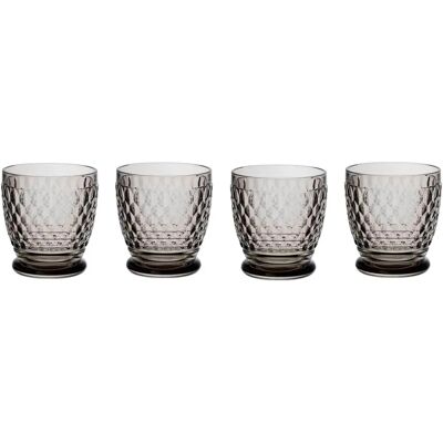 Villeroy & Boch Boston Coloured Becher Grau - Glas Villeroy & Boch Boston Coloured Becher Grau - Glas