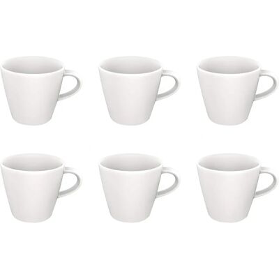Villeroy & Boch Manufacture Rock blanc 220ml Kaffeetasse - Kaffeeart Villeroy & Boch Manufacture Rock blanc 220ml Kaffeetasse - Kaffeeart