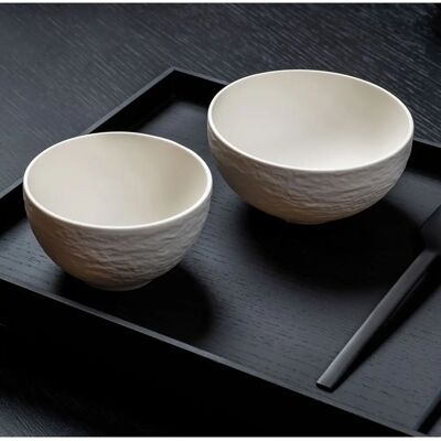 Villeroy & Boch - Rock Blanc Reisbol - Weiß - 10,8 cm - Schalen Villeroy & Boch - Rock Blanc Reisbol - Weiß - 10,8 cm - Schalen