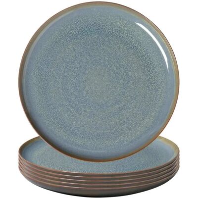 Villeroy & Boch Breeze Speiseteller - 6 Stück, Blau Villeroy & Boch Breeze Speiseteller - 6 Stück, Blau