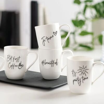 Villeroy & Boch - Statement But First Coffee - 290 ml - 6-teilig - Becher Villeroy & Boch - Statement But First Coffee - 290 ml - 6-teilig - Becher