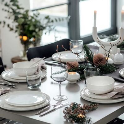 Villeroy & Boch Winter Glow Schalen - Beige - 15cm, 6er Set Villeroy & Boch Winter Glow Schalen - Beige - 15cm, 6er Set