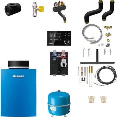 Buderus - K60S Logaplus GB212 - 30 kW - Logamatic RC310 - Gas-Brennwertkessel Buderus - K60S Logaplus GB212 - 30 kW - Logamatic RC310 - Gas-Brennwertkessel