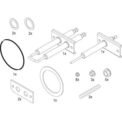 Bosch KB372 / Condens 7000F Wartungssatz Bosch KB372 / Condens 7000F Wartungssatz
