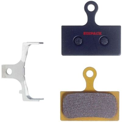 Plaquettes de frein Sixpack Shimano XTR XT SLX - Publicité Plaquettes de frein Sixpack Shimano XTR XT SLX - Publicité