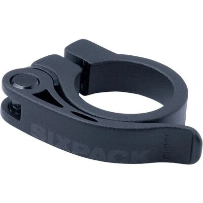 Sixpack Racing - Menace - Nero - 34.9 mm - Morsetto sella Sixpack Racing - Menace - Nero - 34.9 mm - Morsetto sella