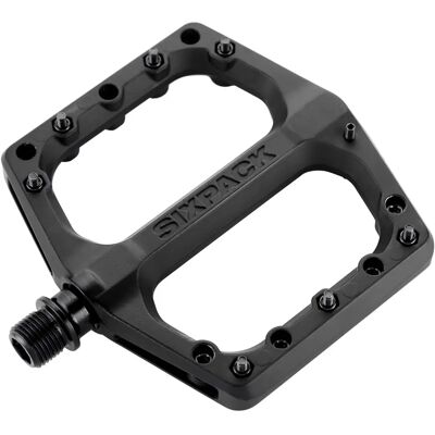 Pedali MTB Sixpack Menace 3.0 - Alluminio convesso, asse CrMo, 36 perni Pedali MTB Sixpack Menace 3.0 - Alluminio convesso, asse CrMo, 36 perni