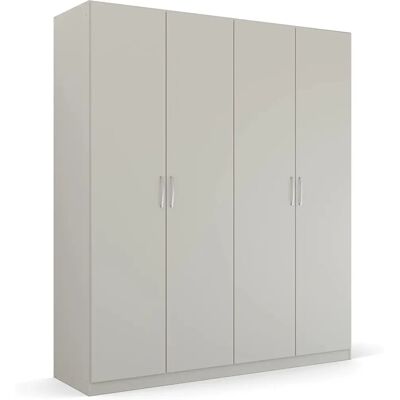 RAUCH Pure by Quadra Spin Kleiderschrank - 4 Türen, 2 Böden, 2 Stangen RAUCH Pure by Quadra Spin Kleiderschrank - 4 Türen, 2 Böden, 2 Stangen