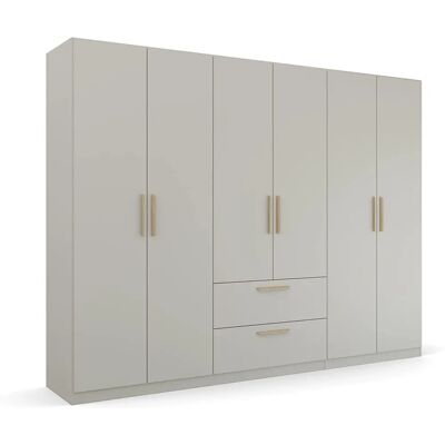 RAUCH Skandi Spin Kleiderschrank - 6 Türen, Landhausstil RAUCH Skandi Spin Kleiderschrank - 6 Türen, Landhausstil