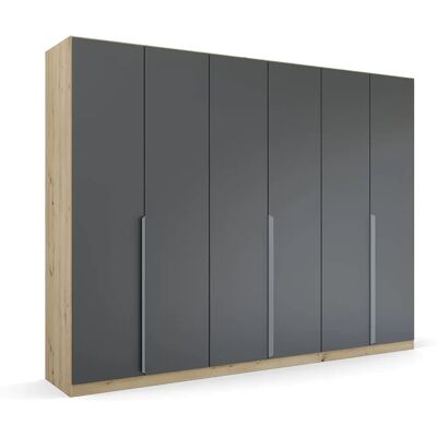 RAUCH Spin Kleiderschrank - 6 Türen, Braun, Made in Germany RAUCH Spin Kleiderschrank - 6 Türen, Braun, Made in Germany