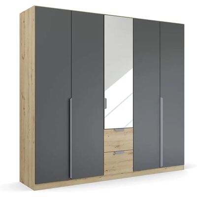 RAUCH Spin Kleiderschrank - 5 Türen, Holz, 226x210x54 cm RAUCH Spin Kleiderschrank - 5 Türen, Holz, 226x210x54 cm