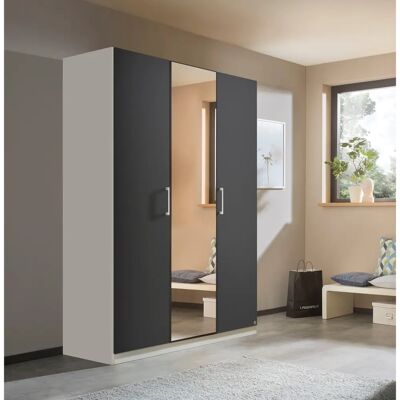 RAUCH Cosmo Kleiderschrank mit Spiegel - Geräumiger 3-türiger Schrank RAUCH Cosmo Kleiderschrank mit Spiegel - Geräumiger 3-türiger Schrank