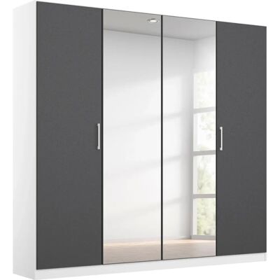 RAUCH Cosmo Kleiderschrank - Mit Spiegel & Verstellbare Einlegeböden RAUCH Cosmo Kleiderschrank - Mit Spiegel & Verstellbare Einlegeböden