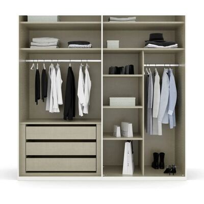 RAUCH Purisma Kleiderschrank - 4-türiger Alpinweiß Schrank RAUCH Purisma Kleiderschrank - 4-türiger Alpinweiß Schrank