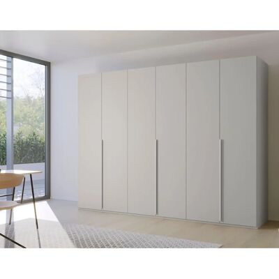 RAUCH Purisma Kleiderschrank - 6-türig, seidengrau RAUCH Purisma Kleiderschrank - 6-türig, seidengrau