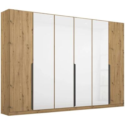Rauch Kleiderschrank Artisan Eiche Weiß - 271/210/54 cm Rauch Kleiderschrank Artisan Eiche Weiß - 271/210/54 cm