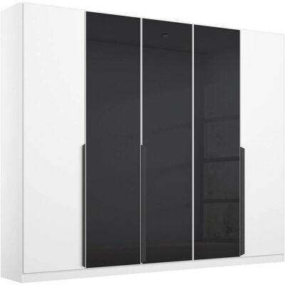 Rauch Möbel 57A8/AG369 Gardrób - 5 Ajtó, Üveg, Állítható Polcok Rauch Möbel 57A8/AG369 Gardrób - 5 Ajtó, Üveg, Állítható Polcok