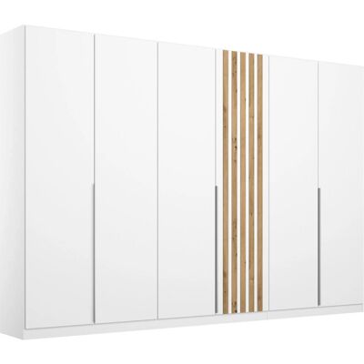 Rauch Weiße Artisan Kleiderschrank - 6 Türen - 271x210x54cm Rauch Weiße Artisan Kleiderschrank - 6 Türen - 271x210x54cm