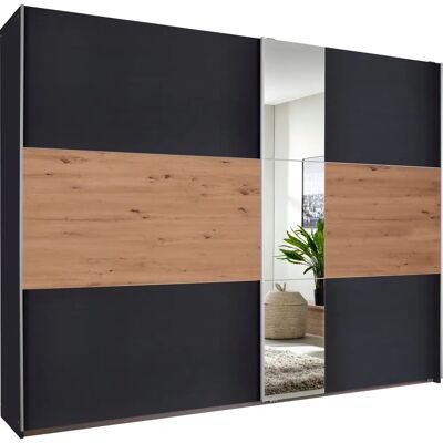 RAUCH Astana Kleiderschrank - 261cm x 210cm x 58cm - Grau RAUCH Astana Kleiderschrank - 261cm x 210cm x 58cm - Grau