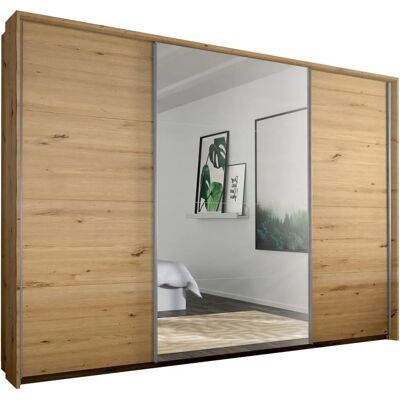 RAUCH Cortona Kleiderschrank - Eiche Artisan, 3-türig, 233cm hoch RAUCH Cortona Kleiderschrank - Eiche Artisan, 3-türig, 233cm hoch