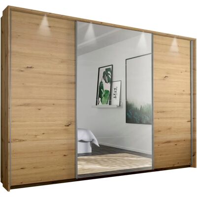RAUCH Cortona Kleiderschrank - Eiche Artisan mit Beleuchtung RAUCH Cortona Kleiderschrank - Eiche Artisan mit Beleuchtung