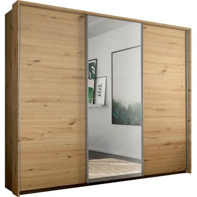 RAUCH Toma Kleiderschrank - Eiche Artisan, Schiebetüren, 214cm Hoch RAUCH Toma Kleiderschrank - Eiche Artisan, Schiebetüren, 214cm Hoch