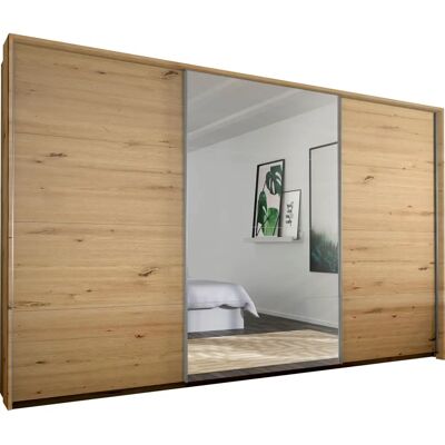 Rauch Toma Kleiderschrank - Eiche Artisan, 368cm, Schwebetürenschrank Rauch Toma Kleiderschrank - Eiche Artisan, 368cm, Schwebetürenschrank