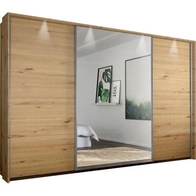 Rauch Toma Kleiderschrank - Eiche Artisan, Passepartout, 323cm breit Rauch Toma Kleiderschrank - Eiche Artisan, Passepartout, 323cm breit