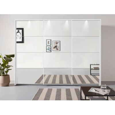 RAUCH Oteli Kleiderschrank - Spiegeltüren, LED-Beleuchtung, 3 Türen RAUCH Oteli Kleiderschrank - Spiegeltüren, LED-Beleuchtung, 3 Türen