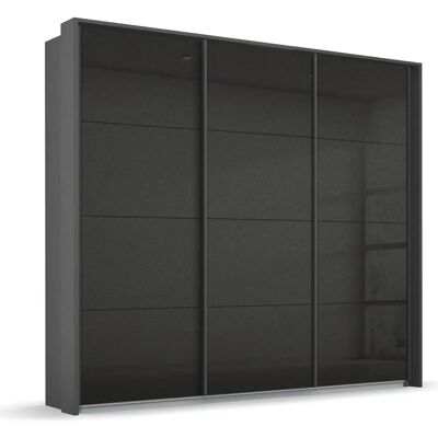 Rauch Oteli Schrank - Grau Metallic, 3-türig - Kleiderschrank Rauch Oteli Schrank - Grau Metallic, 3-türig - Kleiderschrank