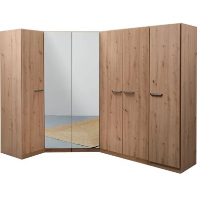 RAUCH Kleiderschrank-Set - Eiche Artisan - 164x197x253cm - Schrankset RAUCH Kleiderschrank-Set - Eiche Artisan - 164x197x253cm - Schrankset