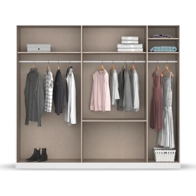 RAUCH Challenger Kleiderschrank - 5-türiger moderner Schrank RAUCH Challenger Kleiderschrank - 5-türiger moderner Schrank