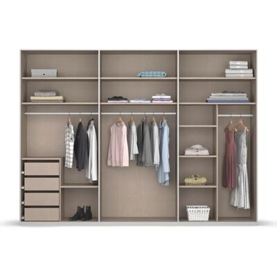 RAUCH Skat Pure Drehtürenschrank - 6 Türen, 301cm breit, Weiß RAUCH Skat Pure Drehtürenschrank - 6 Türen, 301cm breit, Weiß