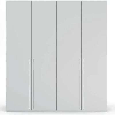 RAUCH Skat Pure Kleiderschrank - 201x235x63 cm, grau, Holz, 4-türig RAUCH Skat Pure Kleiderschrank - 201x235x63 cm, grau, Holz, 4-türig