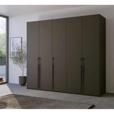 RAUCH Skat Pure - 5-Türen Holzschrank, grau - Kleiderschrank RAUCH Skat Pure - 5-Türen Holzschrank, grau - Kleiderschrank
