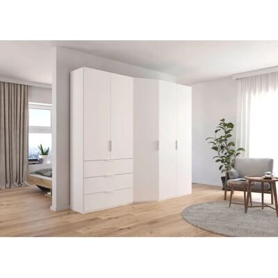 RAUCH Wave Kleiderschrank - Soft-Close, Verstellbare Einlegeböden, Metallstange RAUCH Wave Kleiderschrank - Soft-Close, Verstellbare Einlegeböden, Metallstange