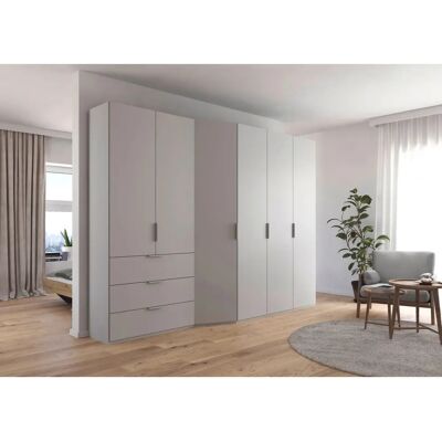 RAUCH Wave Kleiderschrank - Soft-Close Türen, 11 Einlegeböden, 6 Türen RAUCH Wave Kleiderschrank - Soft-Close Türen, 11 Einlegeböden, 6 Türen