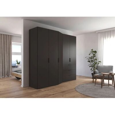 RAUCH Wave Kleiderschrank - Soft-Close, Holz, Groß RAUCH Wave Kleiderschrank - Soft-Close, Holz, Groß