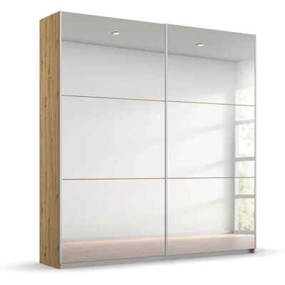 Rauch Reflect Kleiderschrank - 2 Schiebetüren, Verstellbare Regale, Made in Germany Rauch Reflect Kleiderschrank - 2 Schiebetüren, Verstellbare Regale, Made in Germany